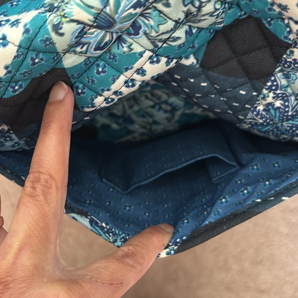 Vera Bradley Cloud Vine Patchwork Duffel - image 4